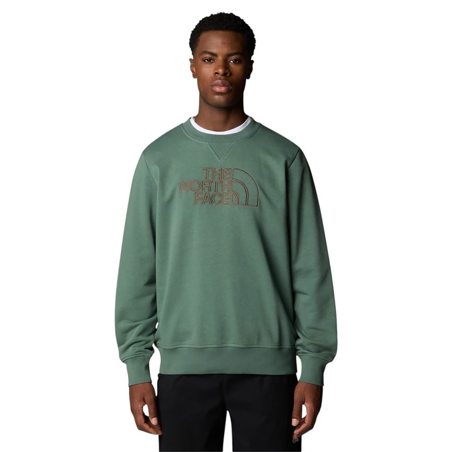 Drew Peak Light felpa girocollo da uomo The North Face | NF0A8C1CAQI